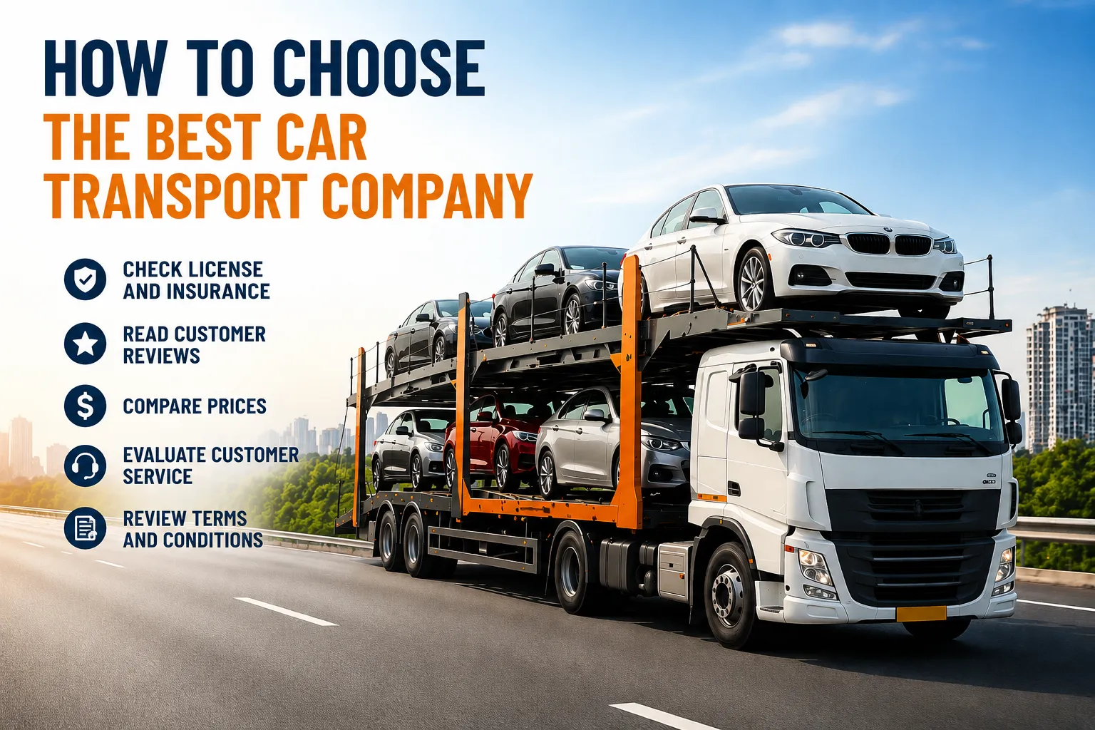 Car transport and logistics